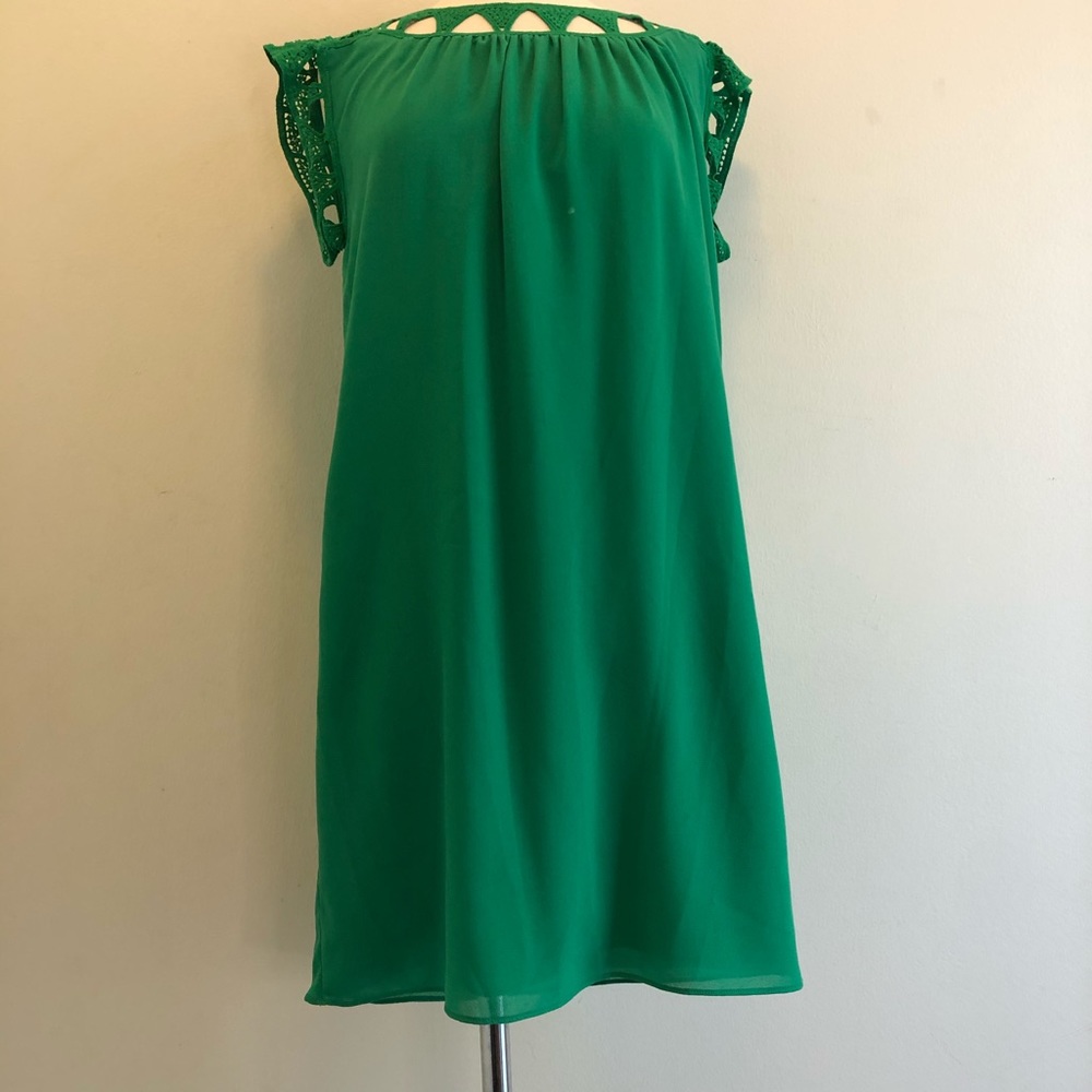 Max Studio Green Midi Dress